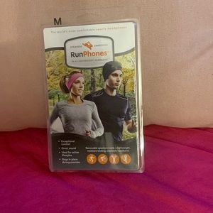 RunPhones- Unisex sports headphones with speakers in a lightweight headband.
